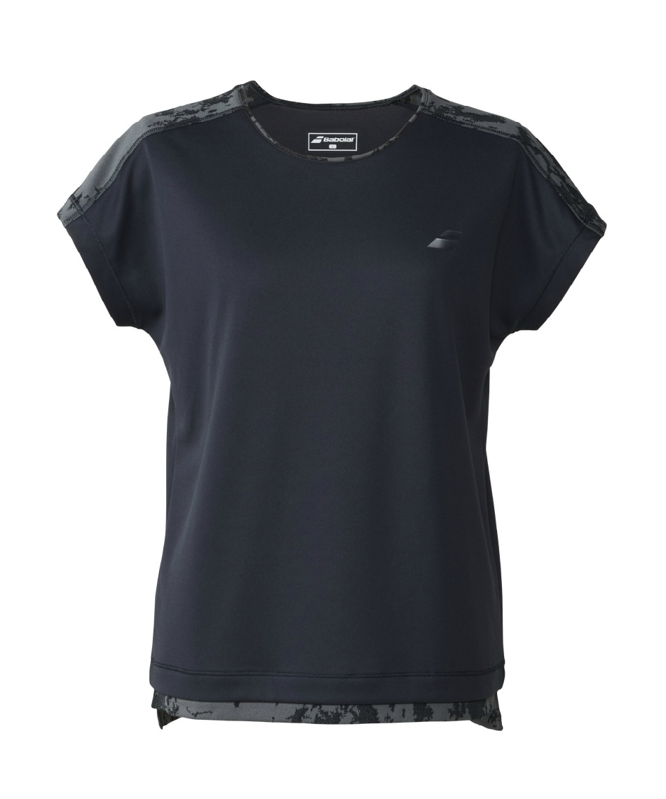 バボラ(Babolat) テニスウェア バドミントンウェア Tシャツ 半袖 PLAY