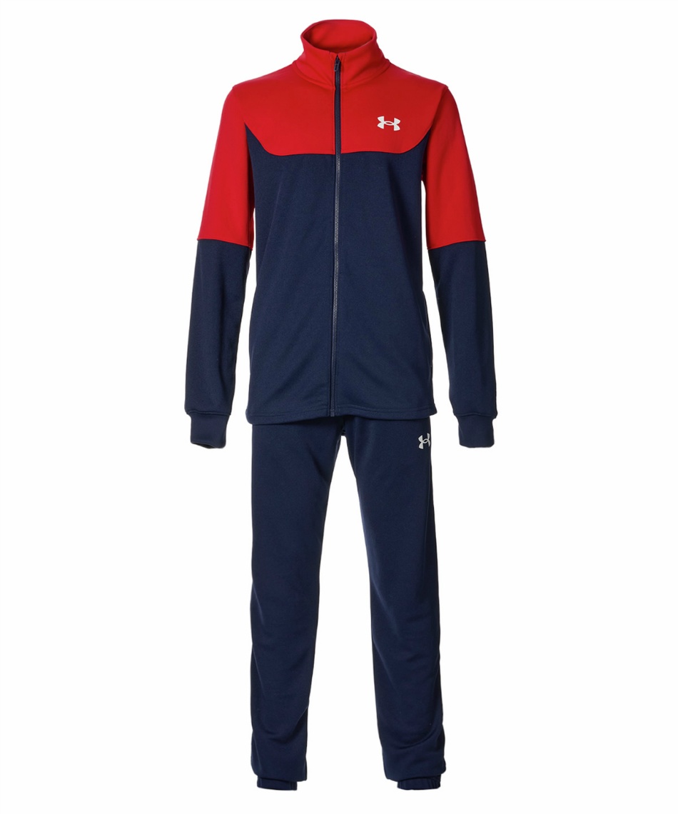 ジャージ上下セット UA COLORBLOCK BIG LOGO TRACKSUIT 6012490-410