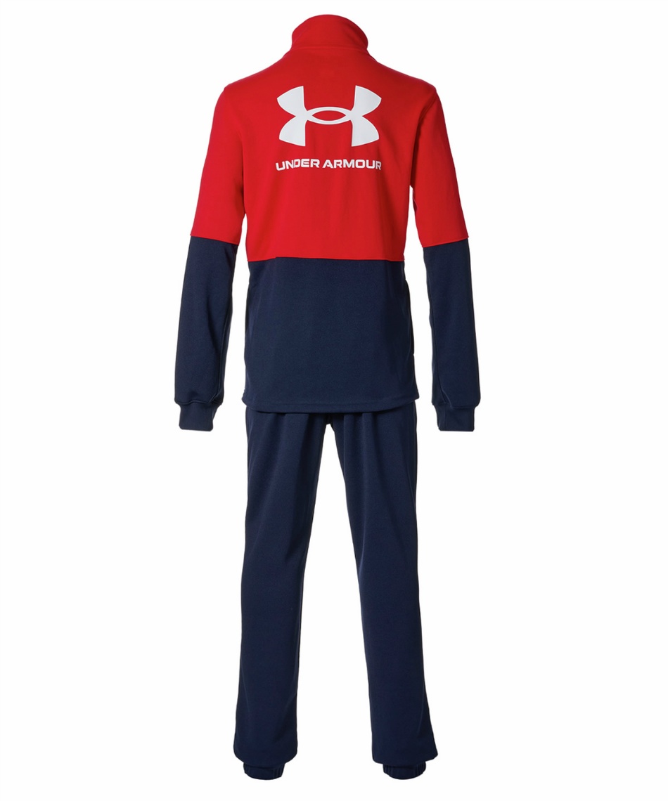 ジャージ上下セット UA COLORBLOCK BIG LOGO TRACKSUIT 6012490-410