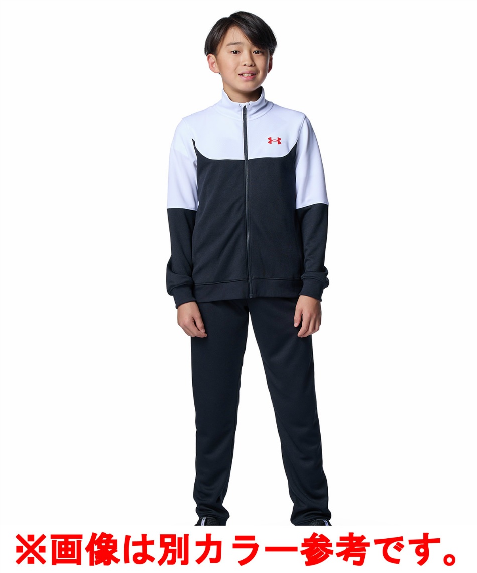 ジャージ上下セット UA COLORBLOCK BIG LOGO TRACKSUIT 6012490-410