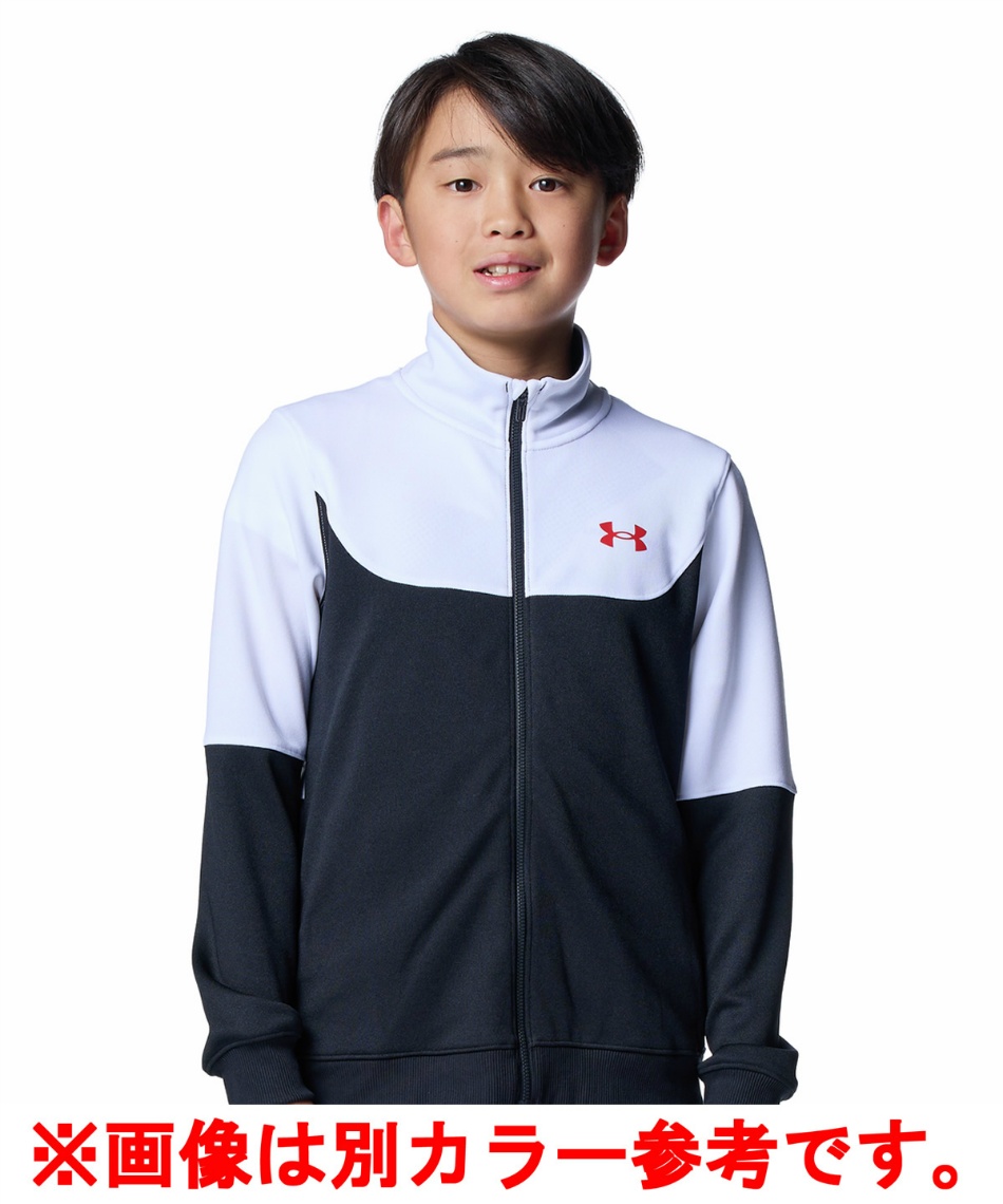ジャージ上下セット UA COLORBLOCK BIG LOGO TRACKSUIT 6012490-410