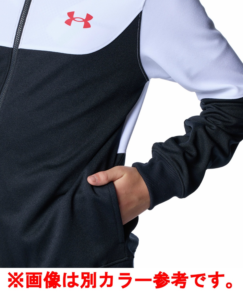 ジャージ上下セット UA COLORBLOCK BIG LOGO TRACKSUIT 6012490-410