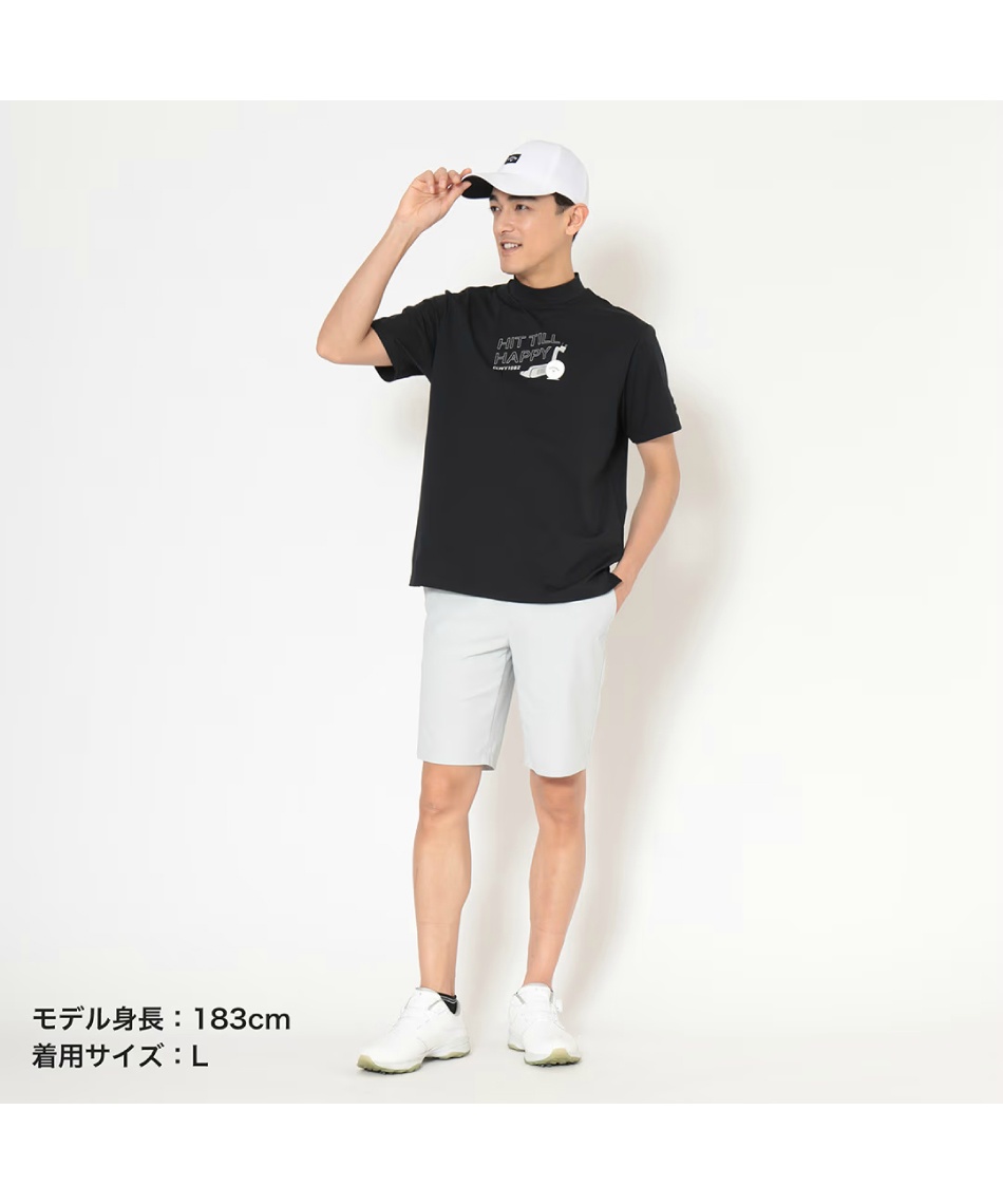 ゴルフウェア ショートパンツ -3℃かざあなメッシュショートパンツ