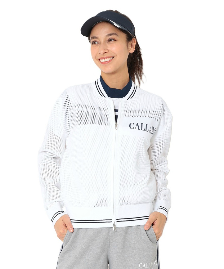 キャロウェイ(Callaway) ゴルフウェア ブルゾン メッシュ編み