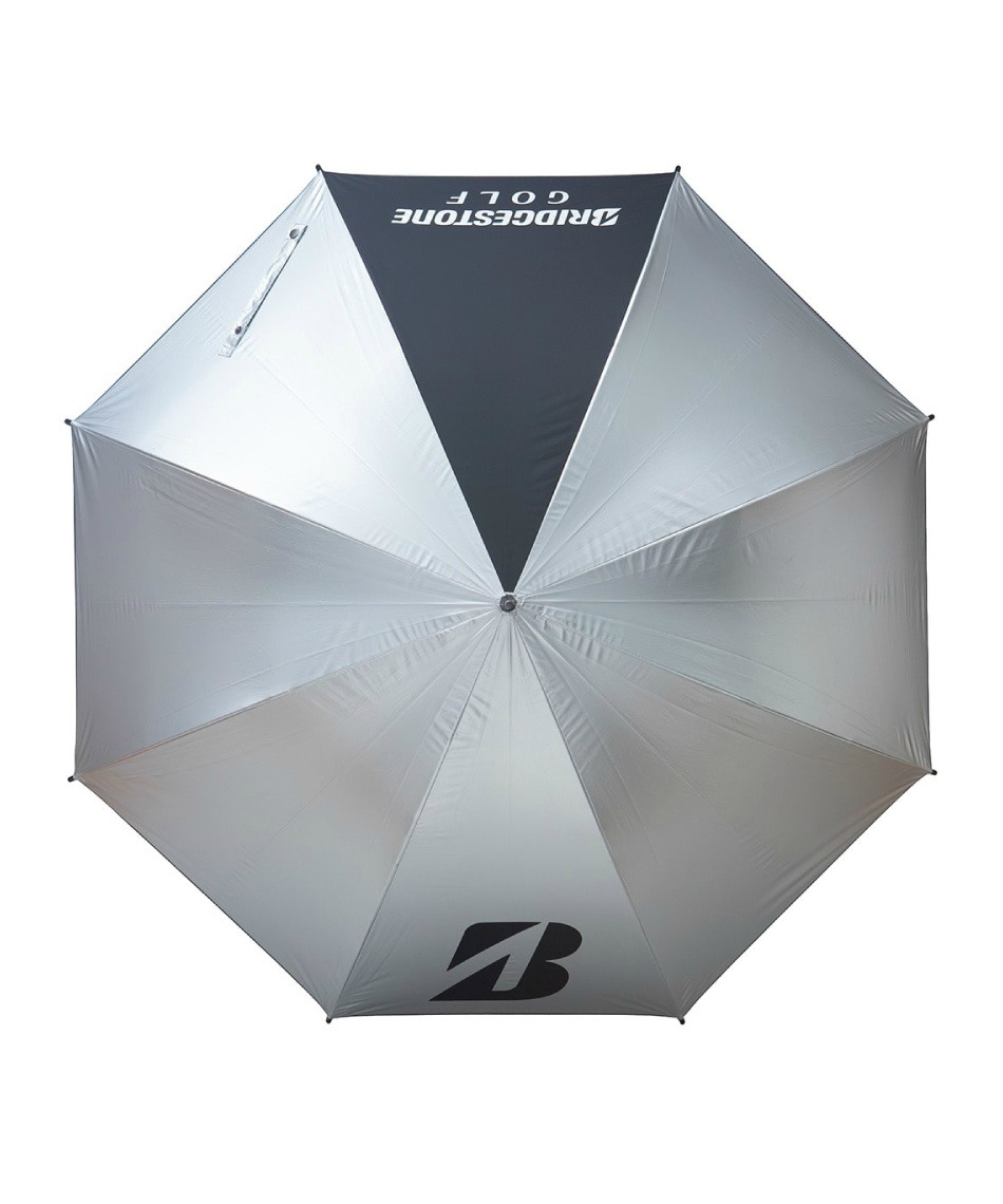 ブリヂストンゴルフ(BRIDGESTONE GOLF) ゴルフ 傘 銀傘 ジャンプ式