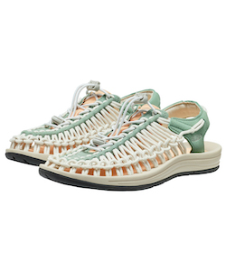 �l���|�C���g140pt �y���������z�L�[��(KEEN) �X�g���b�v�T���_�� ���j�[�N 1032190 ���f�B�[�X WH CP�^CORN 24�D0