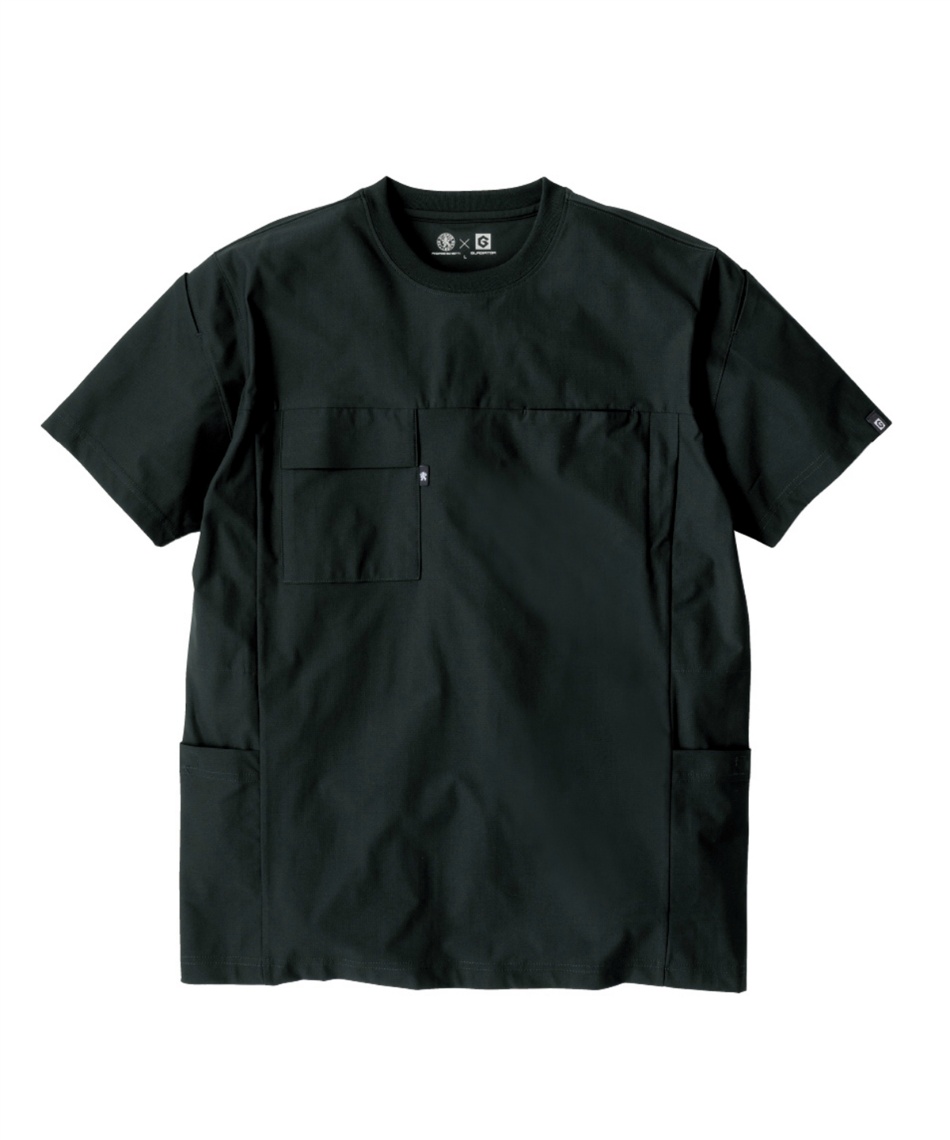 コーコス信岡 Tシャツ 半袖 ファントムドッツ 冷感DRY サイドポケット