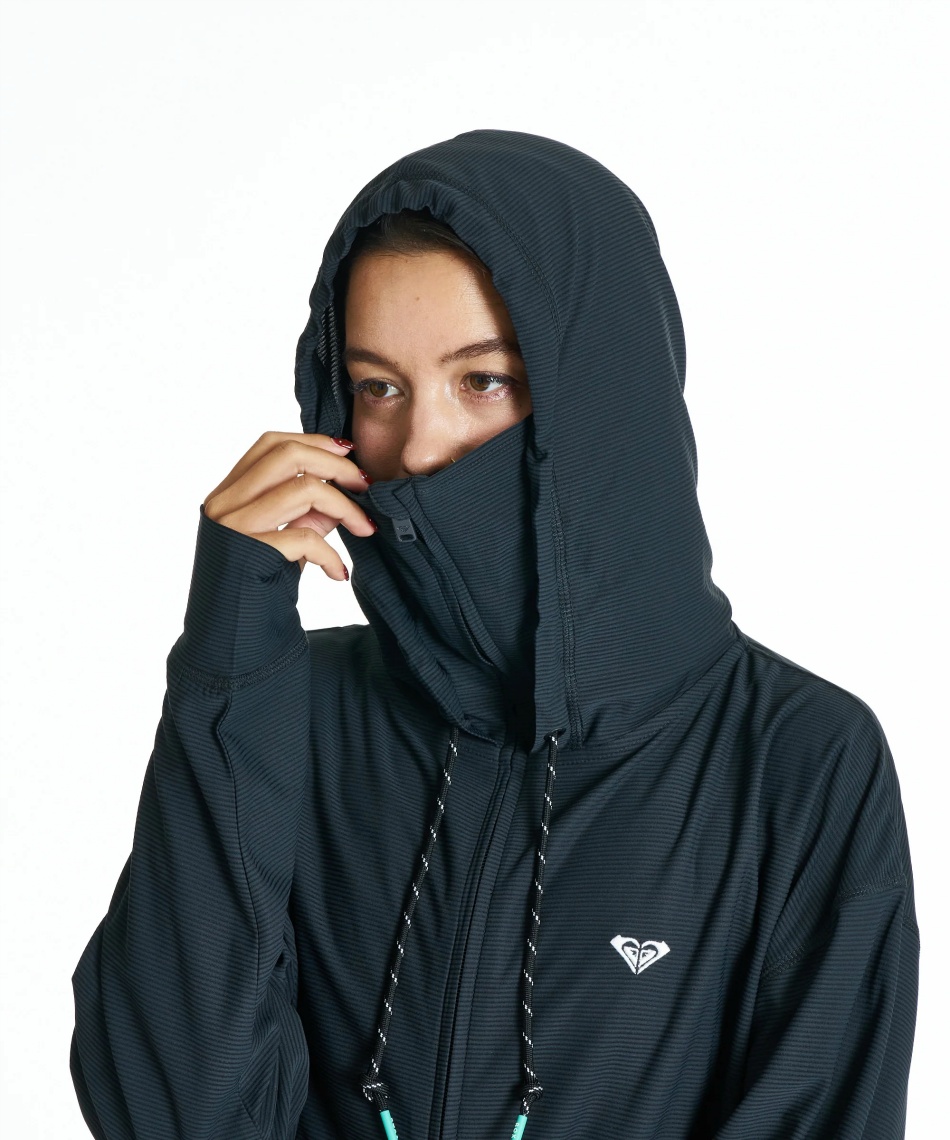 ラッシュガード 長袖 DRYWELL HOODIE ジップラッシュガード RLY262014