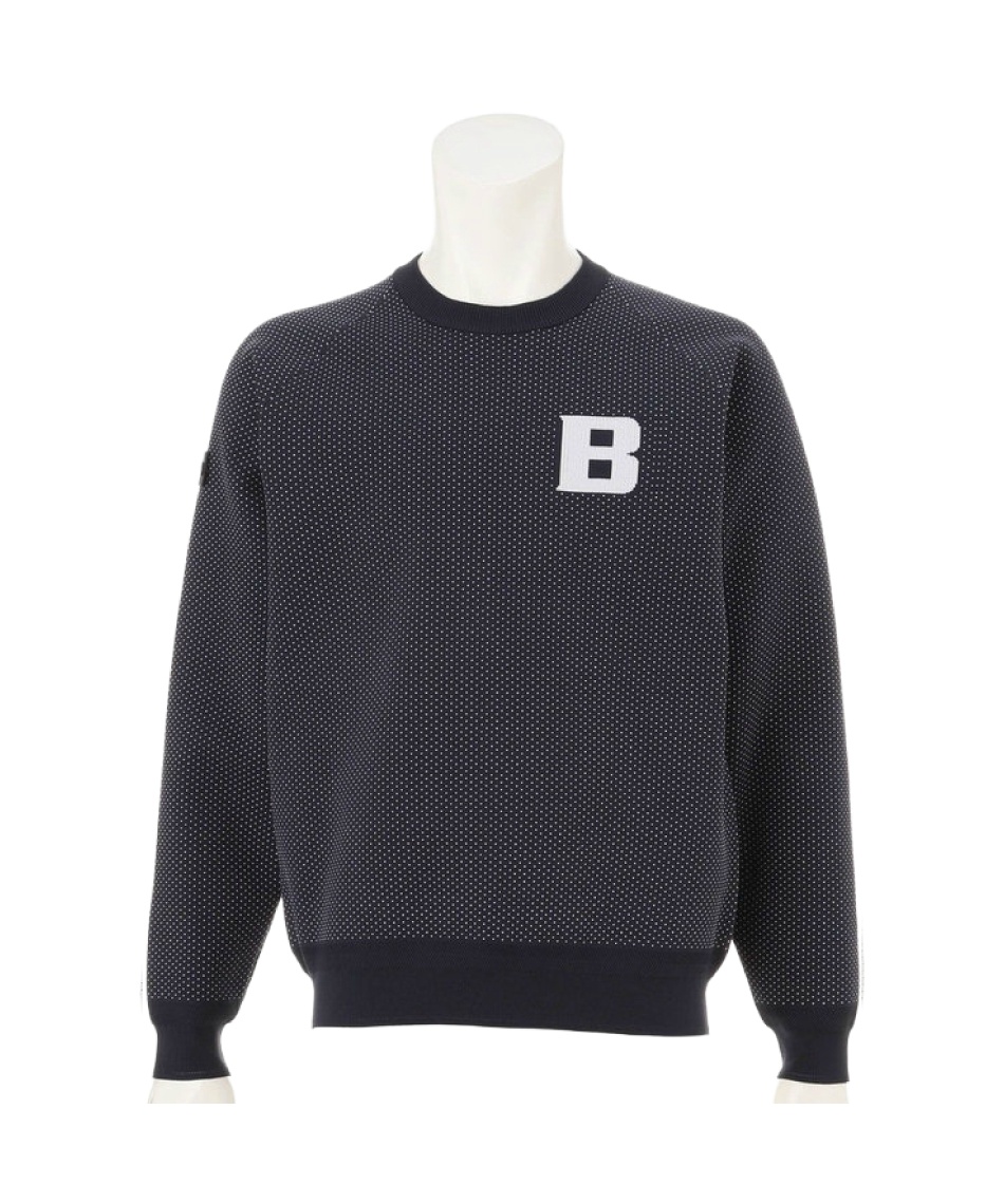 BRIEFING ニットセーター ブリーフィング(BRIEFING) ゴルフウェア セーター BIRDS EYE KNIT