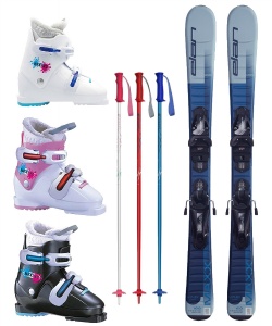 スキー板&ビンディング&ブーツ&ストックの4点セット 楽天市場】スキー 4 点 セット レディースの通販