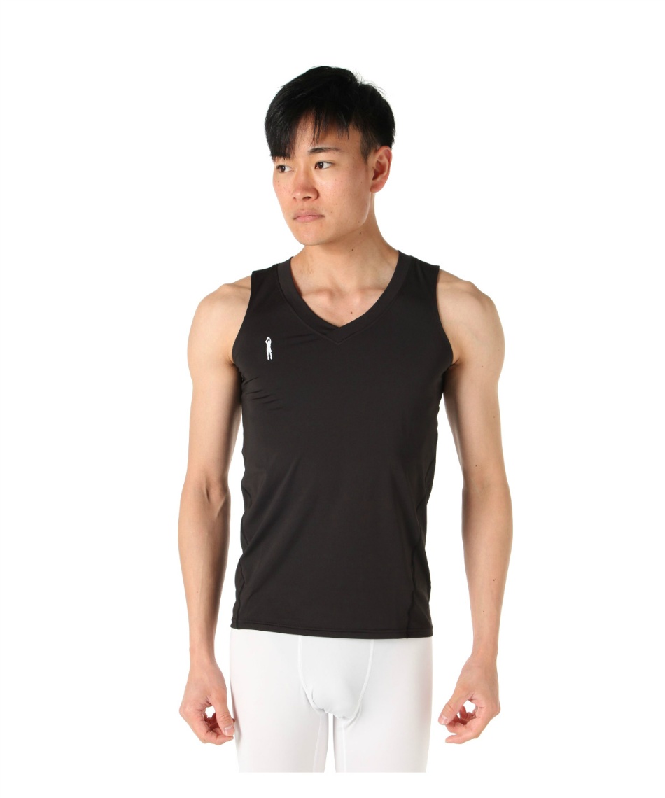 ディアドラ　ノースリーブインナーシャツ アンダーウェア ノースリーブ ストレッチVネックインナーシャツ