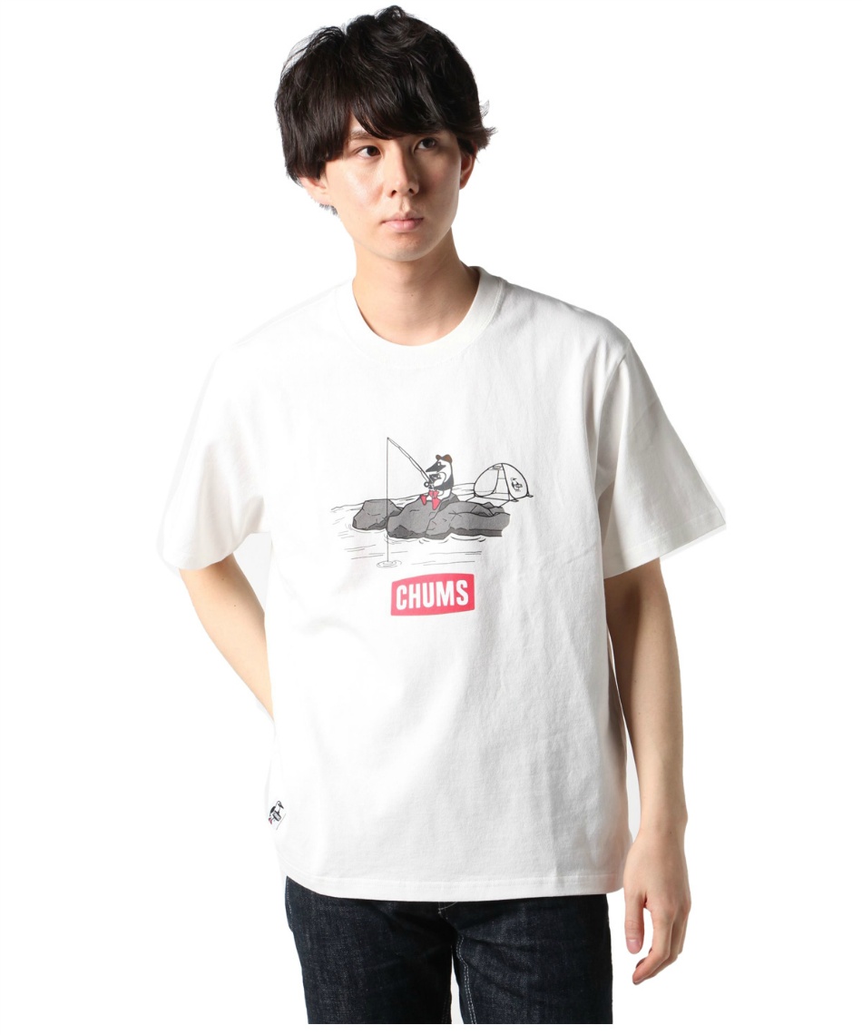 チャムス Chums Tシャツ 半袖 H Chums Family Friendly T ファミリー フレンドリー Ch01 1913 White スポーツ用品ならヒマラヤオンラインストア 公式 チャムス Chums Tシャツ 半袖 H Chums Family Friendly T ファミリー フレンドリー Ch01 1913 White スポーツ用品ならヒマラヤオンラインストア 公式