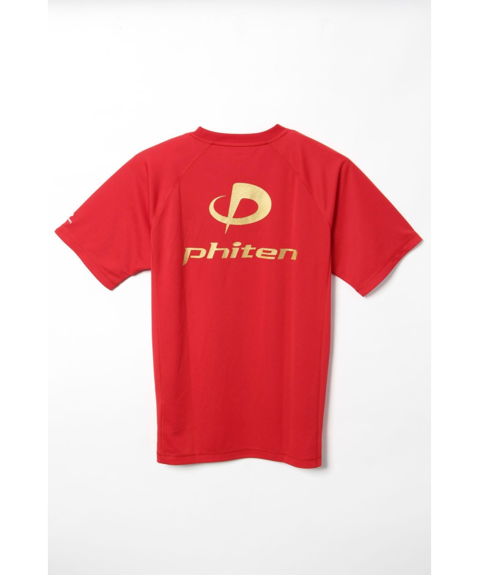 ファイテン(phiten) バレーボールウェア 半袖シャツ RAKUシャツ