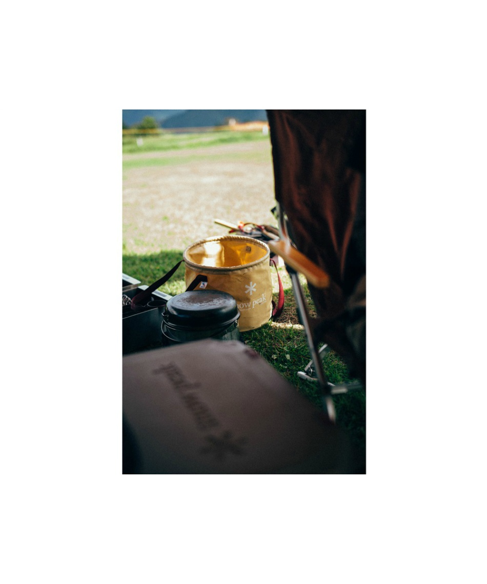 スノーピーク(snow peak) バケツ 小物入れ ジャンボキャンプシンク FP