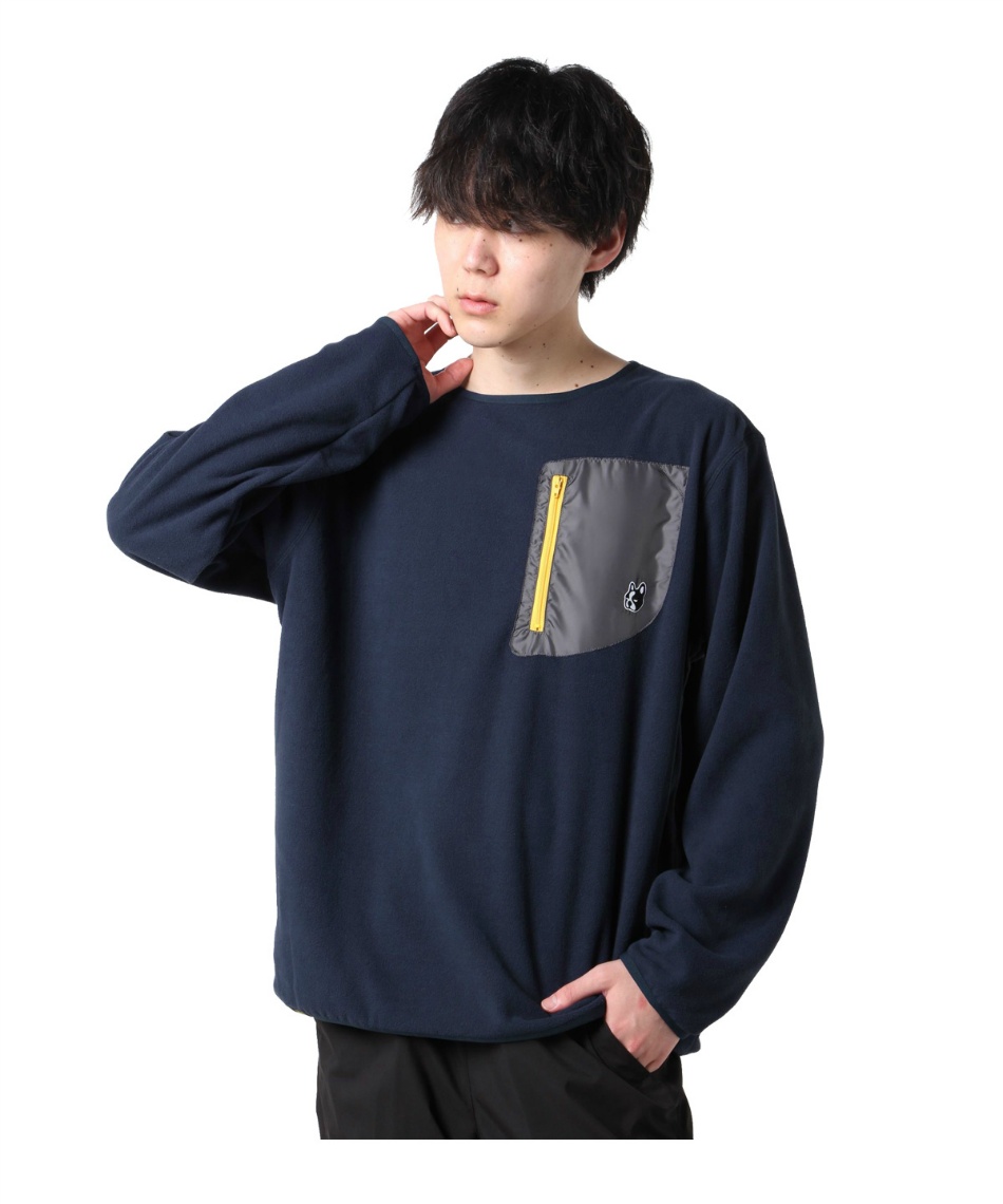 ゼット(ZETT) 野球 フリース ベースボールジャンキー ラウンドネック