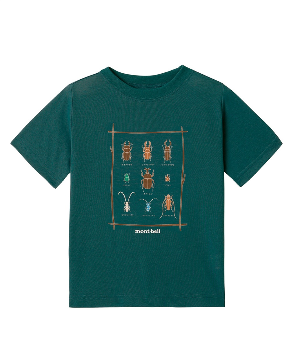 Tシャツ 半袖 WIC.T Kid's 甲虫 100-120 1114190 DKMA