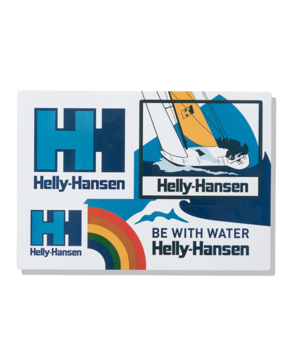 ヘリーハンセン(HELLY HANSEN) ステッカー HH マリンステッカーシート