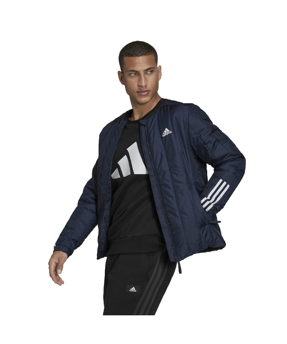 アディダス(adidas) 中綿ジャケット Itavic スリーストライプス 軽量