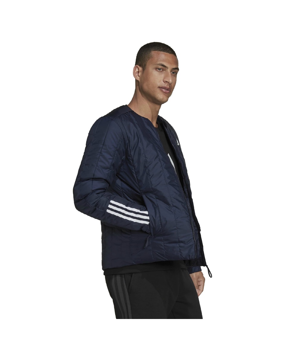 アディダス(adidas) 中綿ジャケット Itavic スリーストライプス 軽量