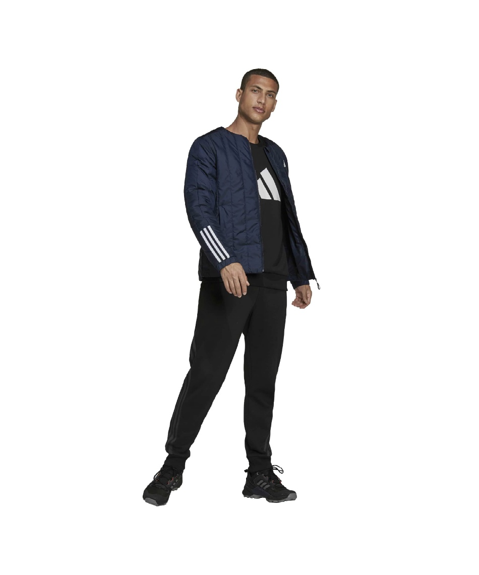 アディダス(adidas) 中綿ジャケット Itavic スリーストライプス 軽量