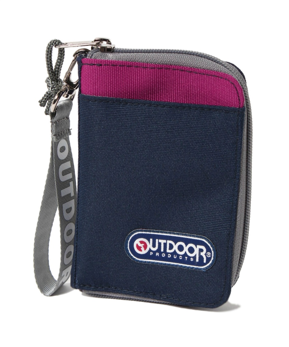 アウトドアプロダクツ(OUTDOOR PRODUCTS) 財布 ストラップ付バイカラー 