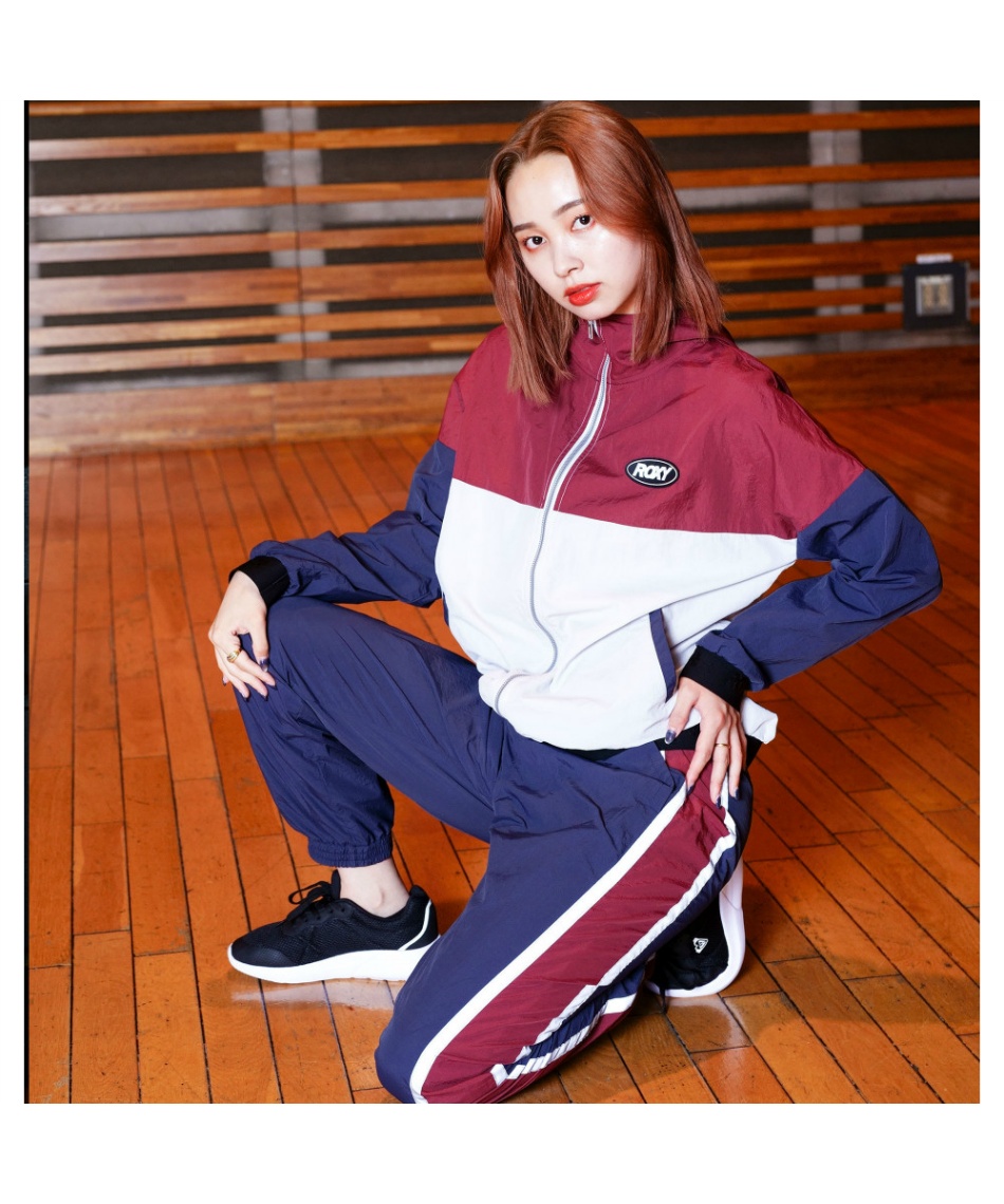 ROXYウインドブレーカー パンツ M ロキシー(ROXY) ウインドブレーカー パンツ 撥水 パンツ READY