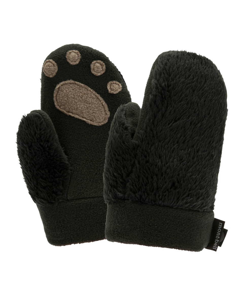 防寒手袋 モンタベア ミトン Baby's 1118731 BK | スポーツ用品なら