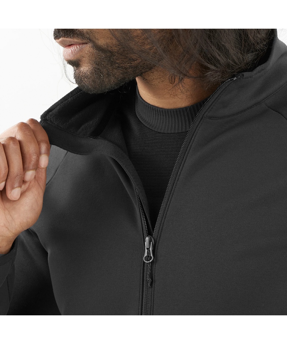 サロモン(salomon) アウトドア ジャケット ESSENTIAL WARM FULL ZIP