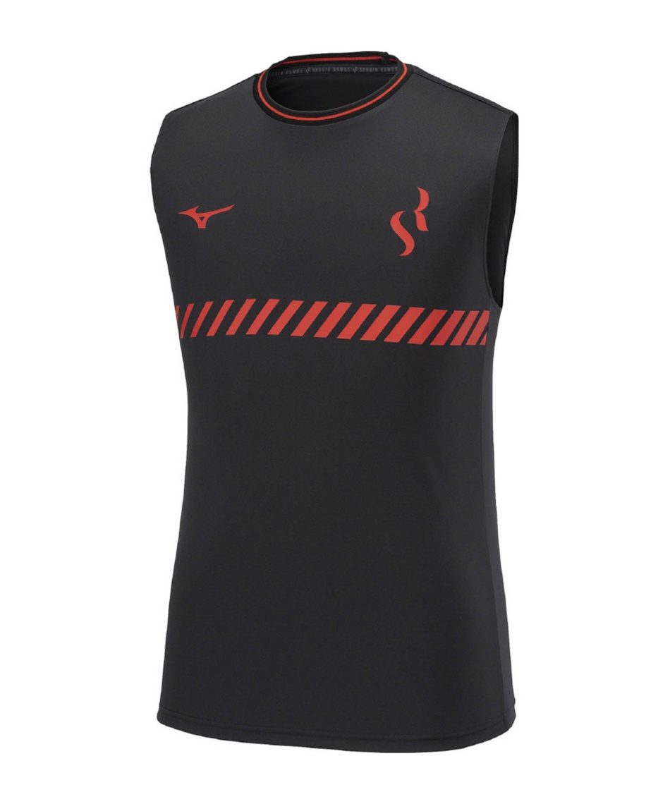 ミズノ(MIZUNO) サッカーウェア プラクティスシャツ ノースリーブ SR