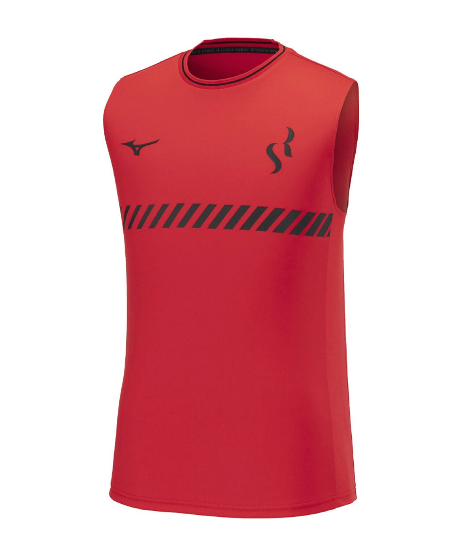 ミズノ(MIZUNO) サッカーウェア プラクティスシャツ ノースリーブ SR