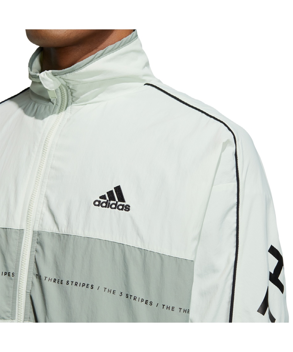 アディダス　ウインドジャケット adidas アディダス M WORD ウーブンジャケット JSY33-IS5147