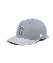 NEWERA グレー デコキャップ ニューエラ(NEW ERA) 帽子 キャップ LP 59FIFTY The Gray ボストン