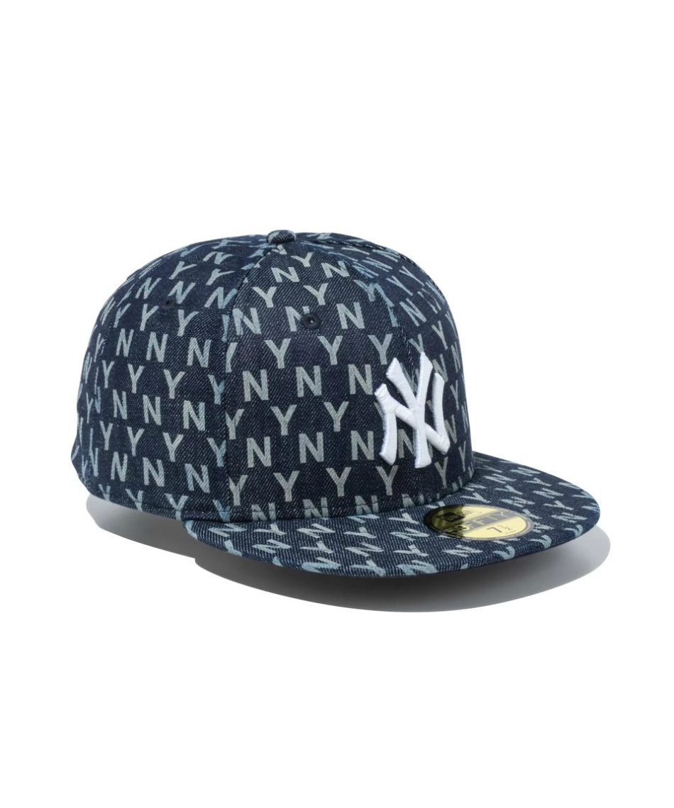 ニューエラ(NEW ERA) 帽子 キャップ 59FIFTY Denim Monogram