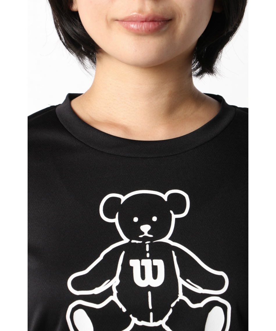 ウイルソン(Wilson) テニスウェア バドミントンウェア Tシャツ 半袖