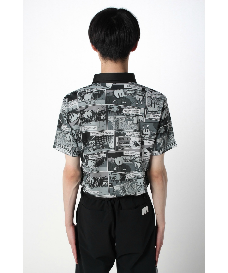 マンシング(Munsingwear) ゴルフウェア ポロシャツ 半袖 mボーイ