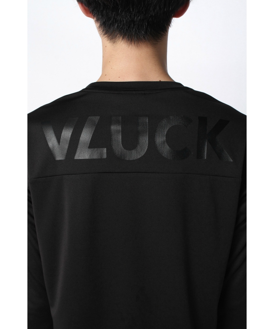 ブラック(VLUCK) サッカーウェア プラクティスシャツ 長袖 ロング