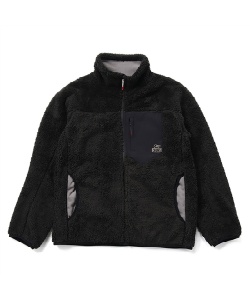 ボアジャケット ボンディングフリースジャケット CH04-1386 Black