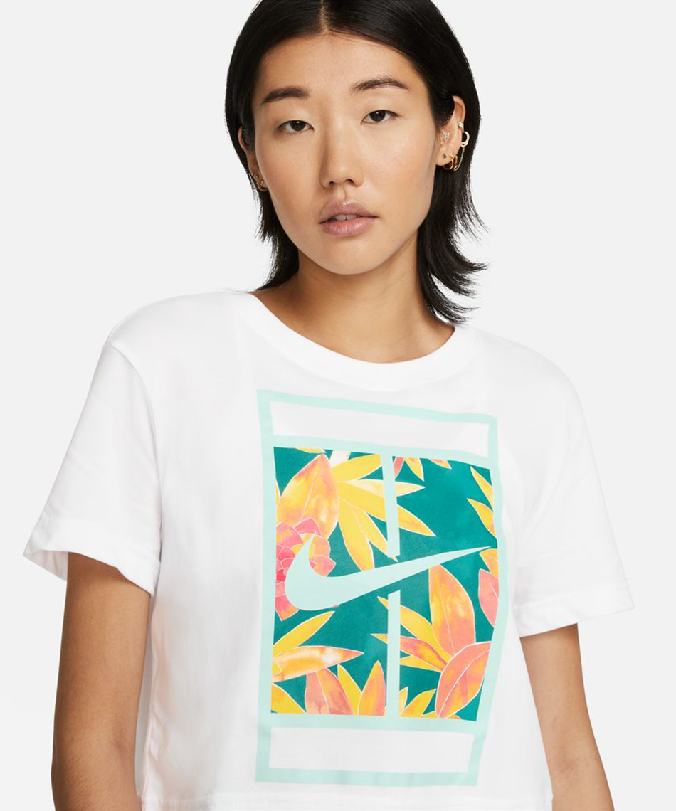 Tシャツ 半袖 F DF スラムGFX半袖クロップ機能T FJ2712-100 | スポーツ 