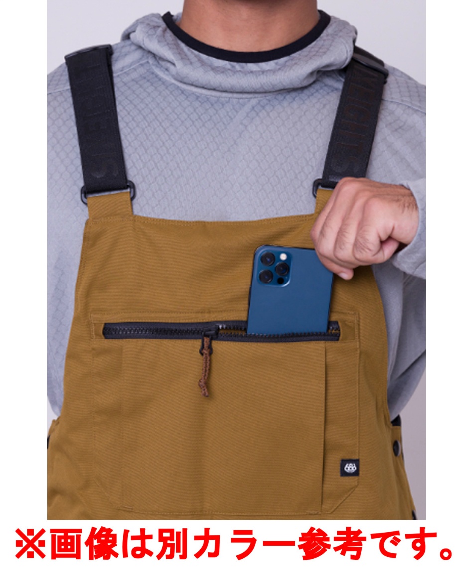 スノーボードウェア パンツ HOT LAP INSULATED BIB M2W211 BLACK