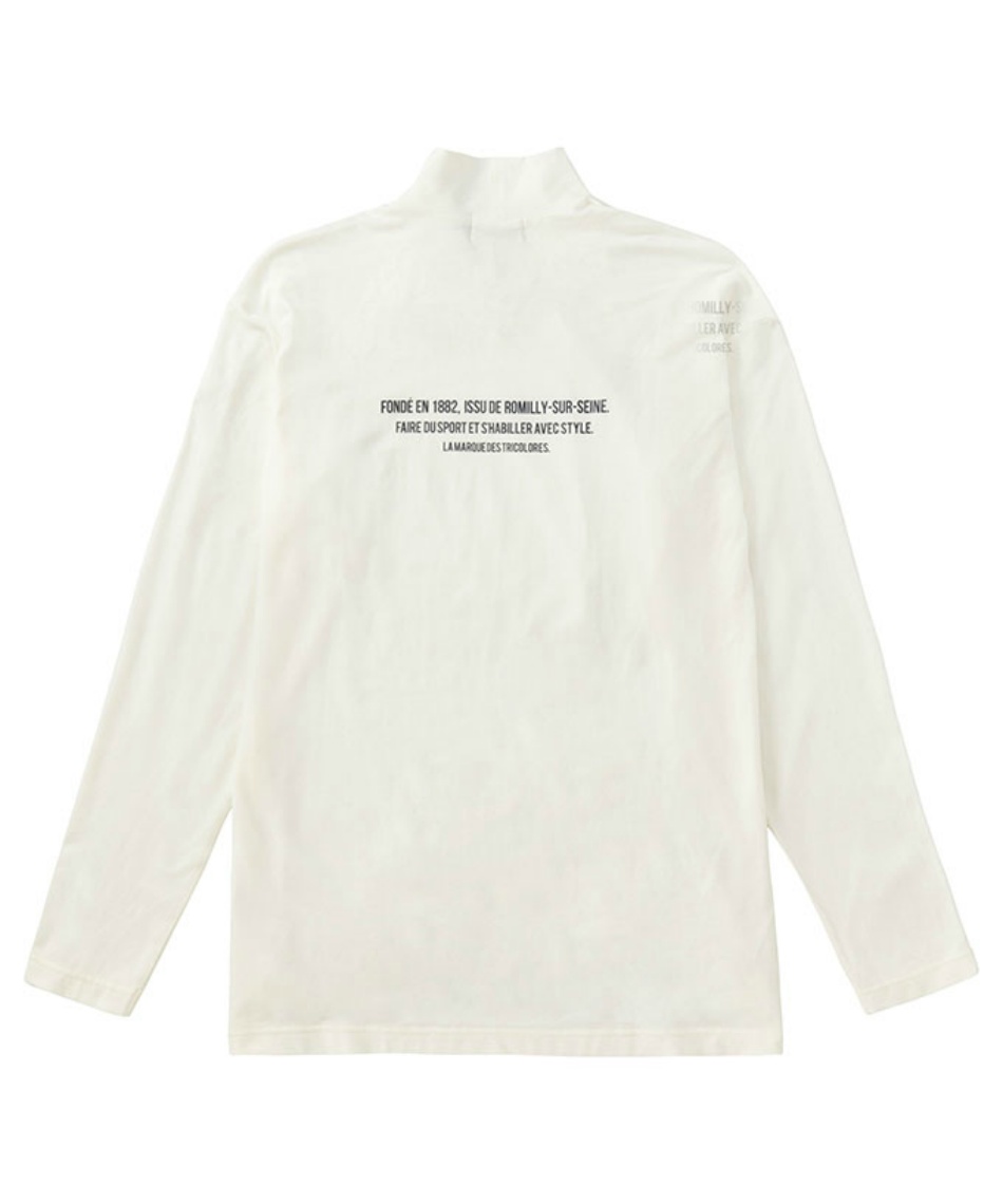 CPG GOLF 長袖ハイネックシャツ ホワイト CPG GOLF 長袖ハイネックシャツ ホワイト CPG GOLF 長袖ハイネック