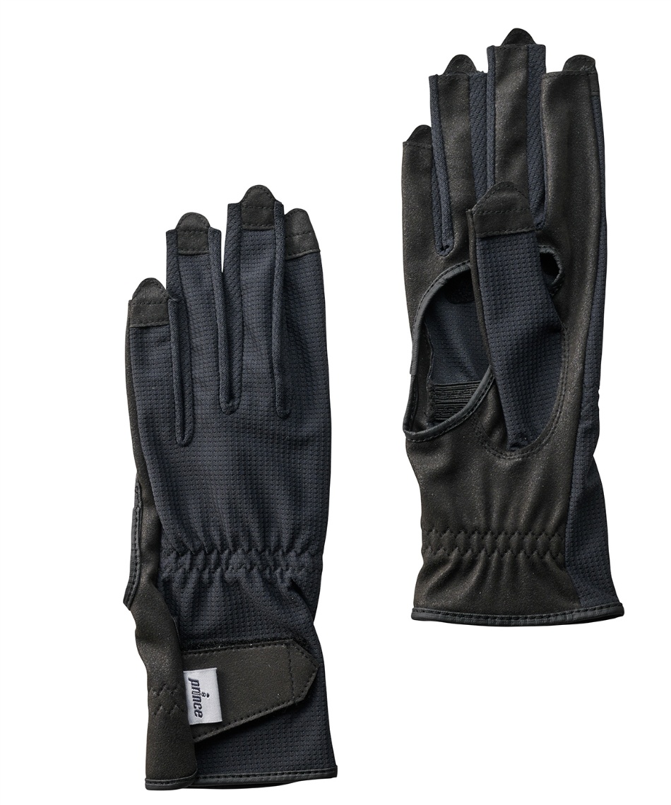 テニス用手袋 サラカラ ネイルスルーアナアキロンググローブ PG988