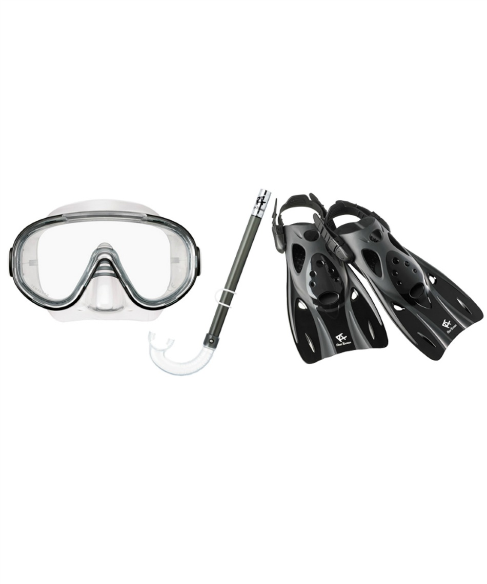 シュノーケリングセット シュノーケリングギア3点セット RP9101