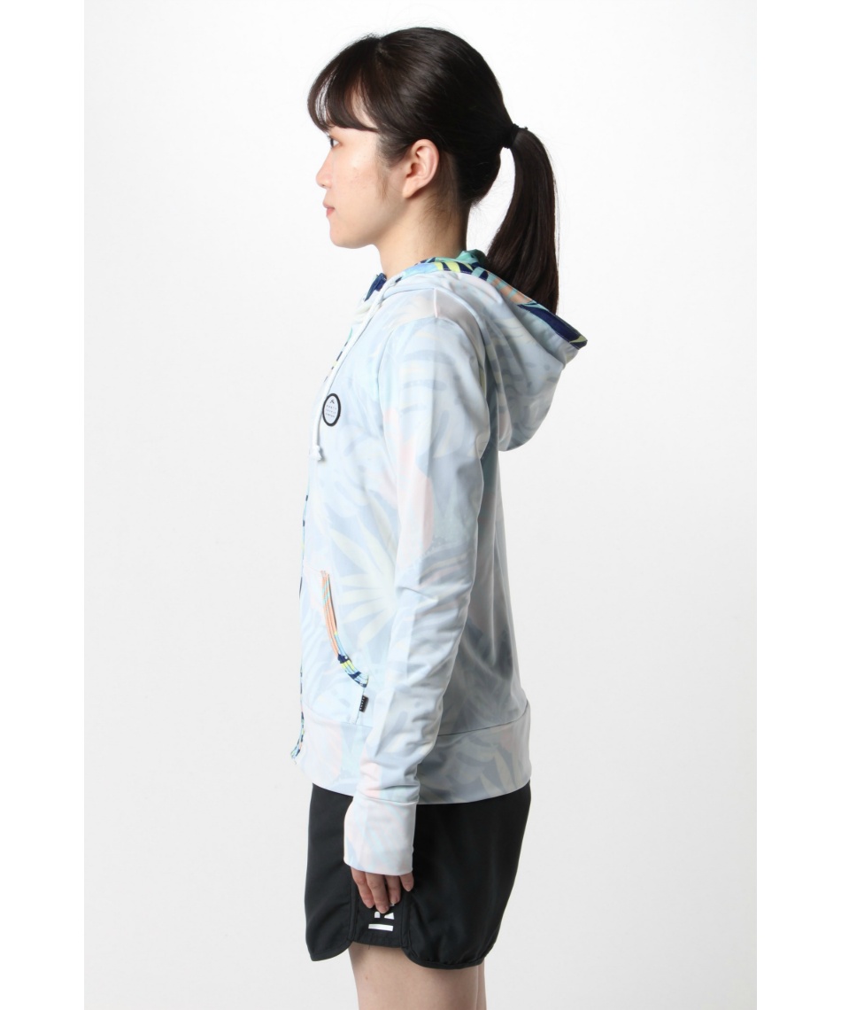 ラッシュガードUVパーカー WEIMALL ラッシュガード レディース UVカットパーカー 接触冷感