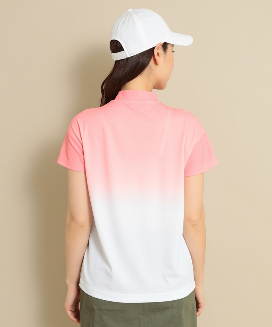 ゴルフウェア 半袖シャツ 裏クールグラデーションMN C24134215 【2024