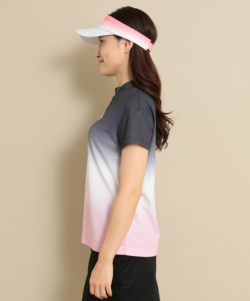 ゴルフウェア 半袖シャツ 裏クールグラデーションMN C24134215 【2024