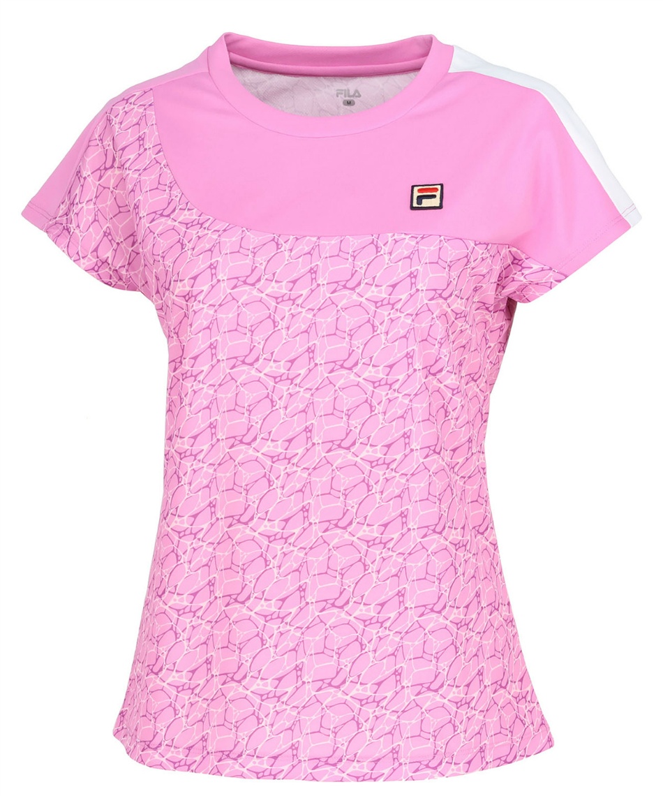 フィラ(FILA) テニスウェア Tシャツ 半袖 ゲームシャツ VL2827