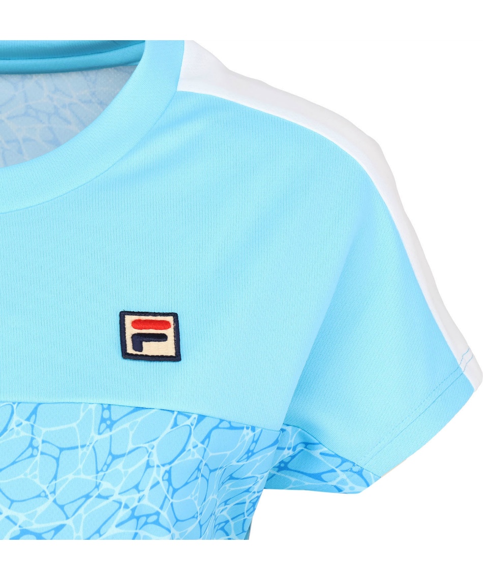 フィラ(FILA) テニスウェア Tシャツ 半袖 ゲームシャツ VL2827