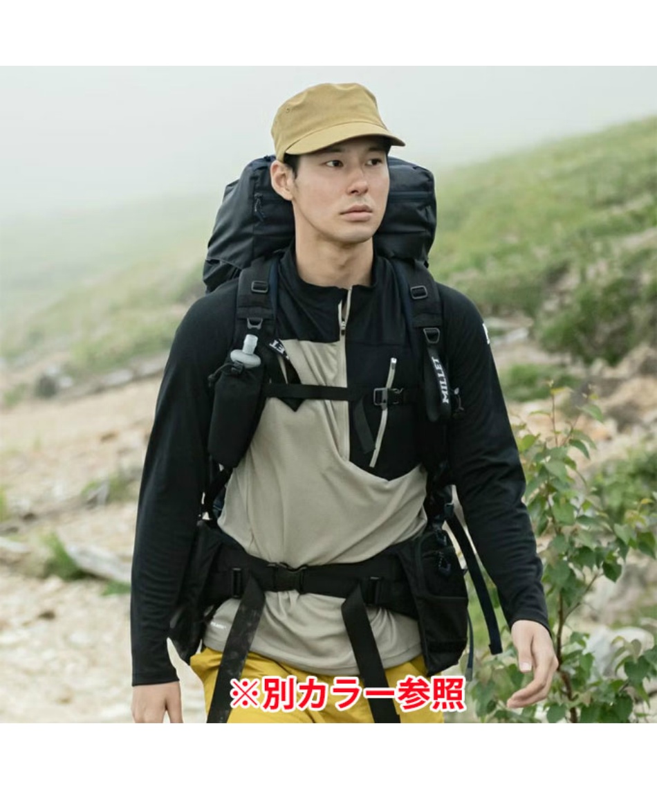 ミレー(MILLET) 長袖シャツ モルフォ ジップ ロングスリーブ MIV9851