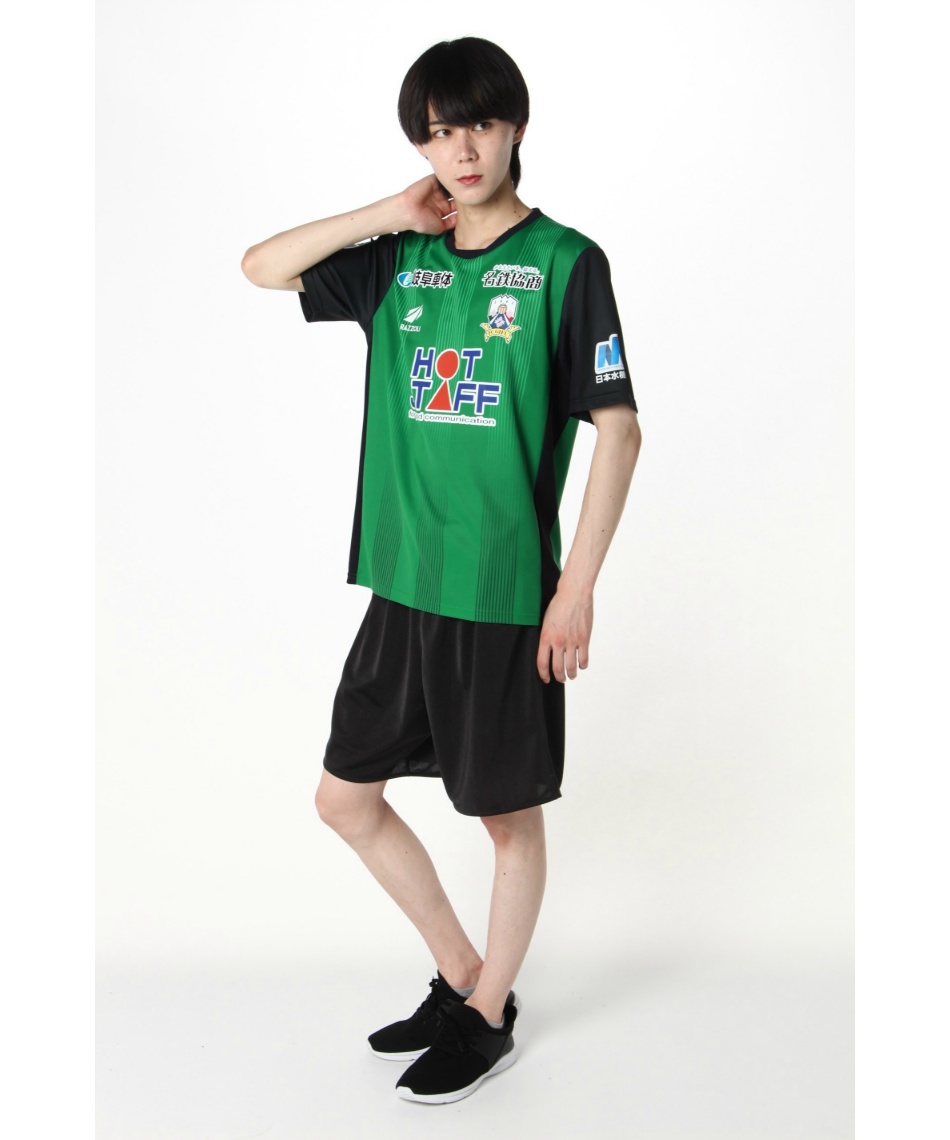 FC 岐阜 サッカーユニフォーム L、応援タオルセット　美品 人気デザイナー FC メルカリ - 美品 L、応援タオルセット