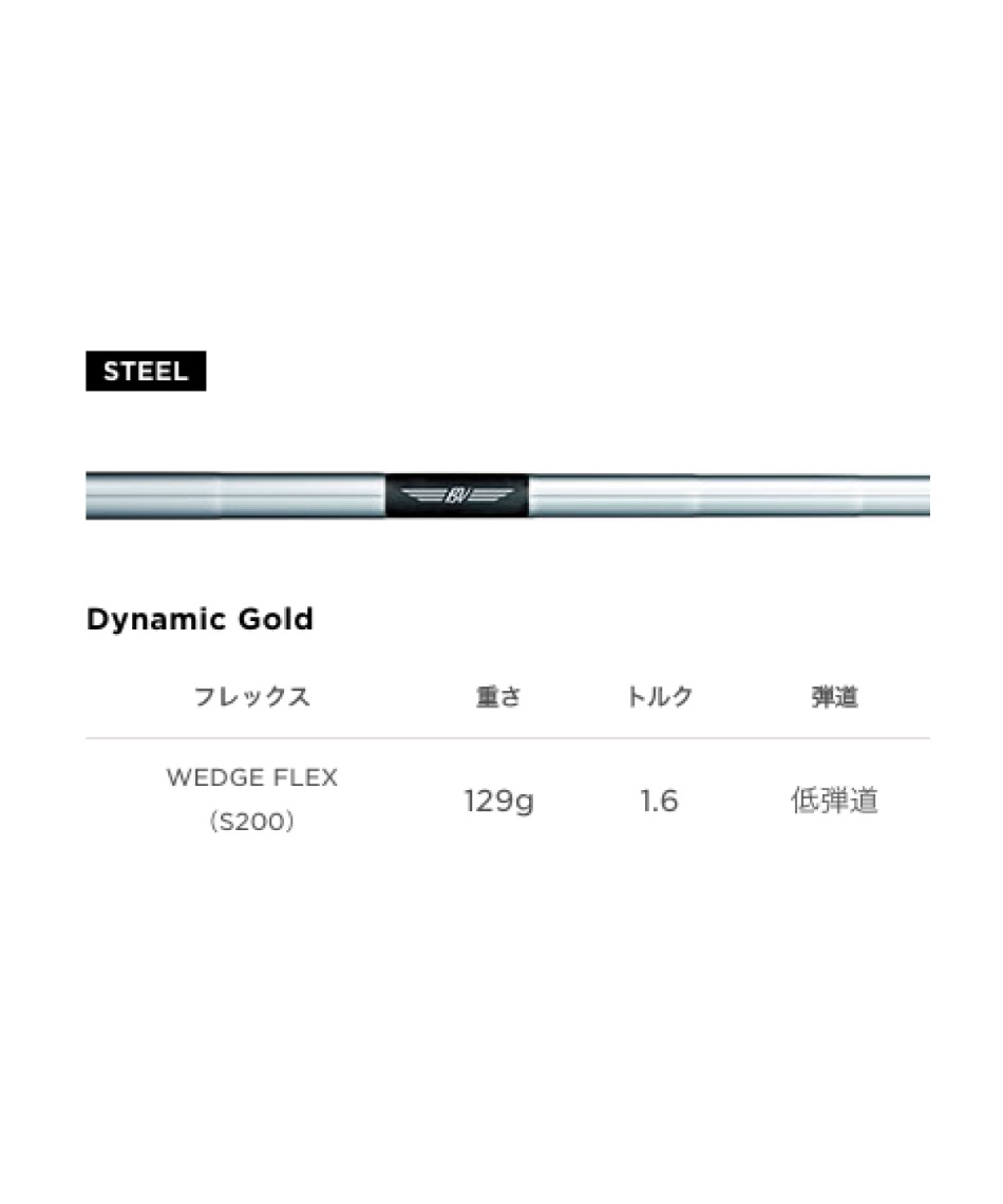 ゴルフクラブ ウェッジ 左用ボーケイ SM10 ツアークローム シャフト
